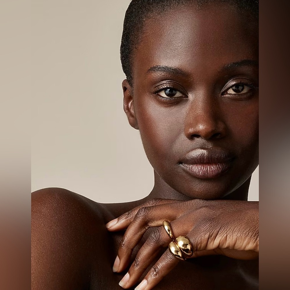 🆕J. Crew Sculpture Rings Set - Picture 4 of 16